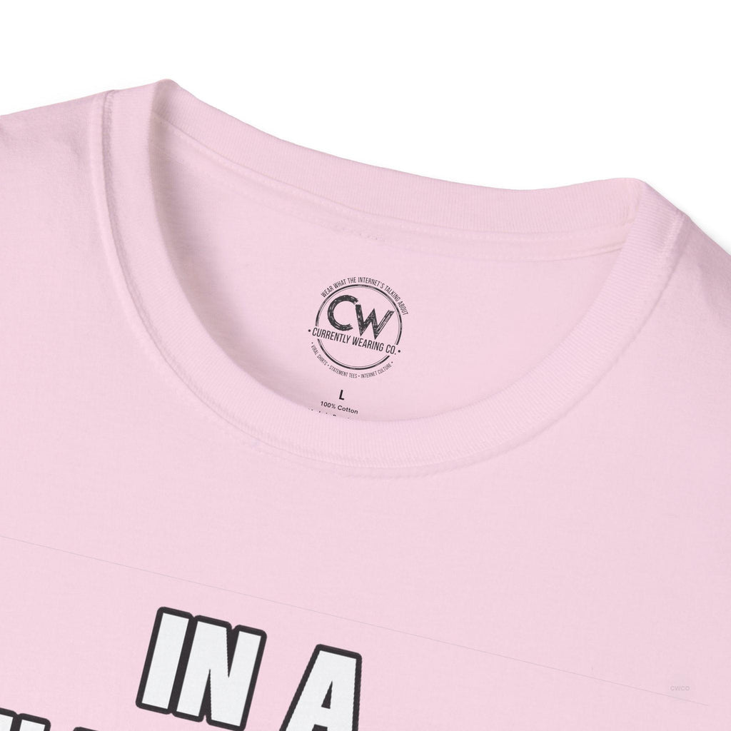 In a Relationship with ChatGPT - It's Complicated Funny, Viral Humor Unisex Softstyle T-Shirt