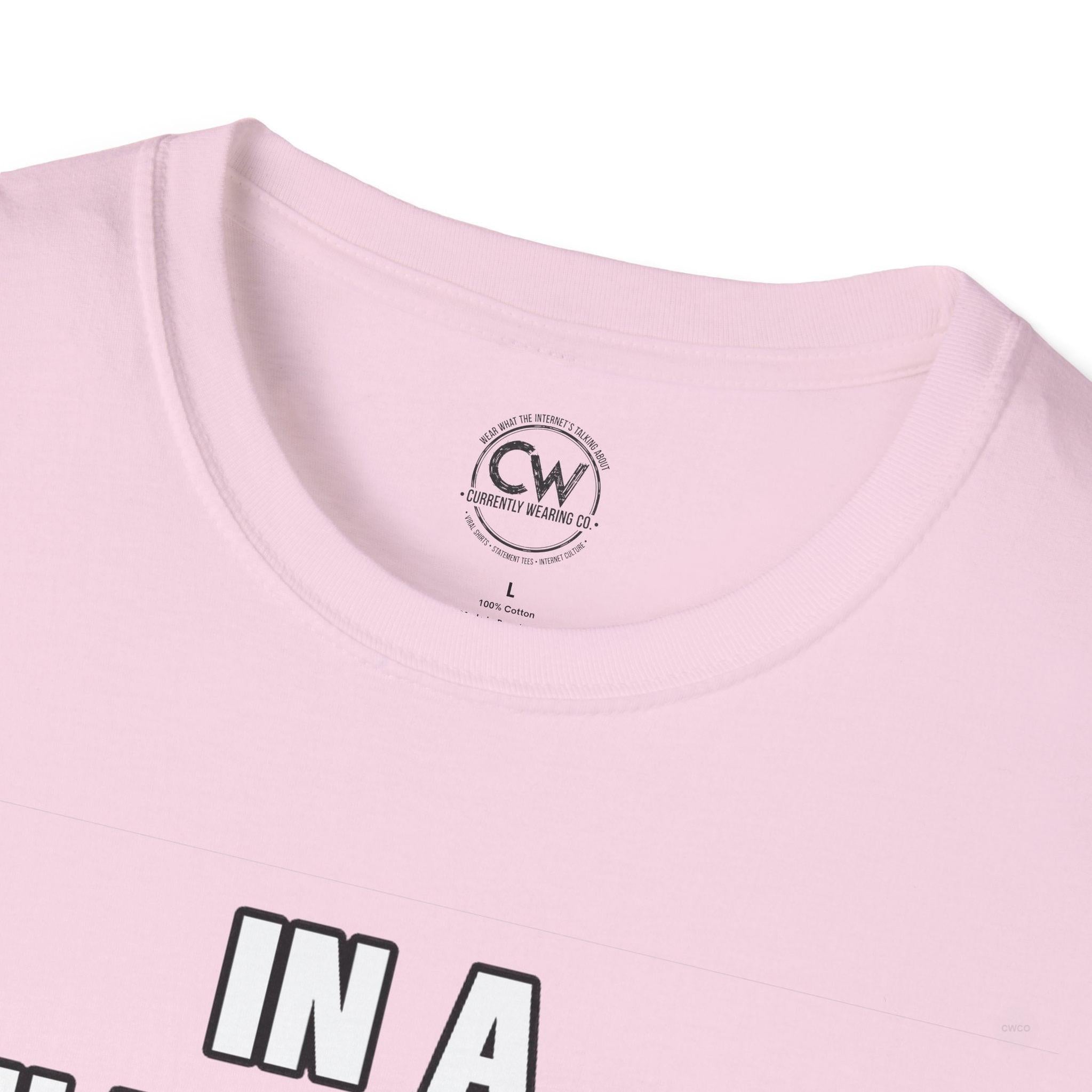 In a Relationship with ChatGPT - It's Complicated Funny, Viral Humor Unisex Softstyle T-Shirt