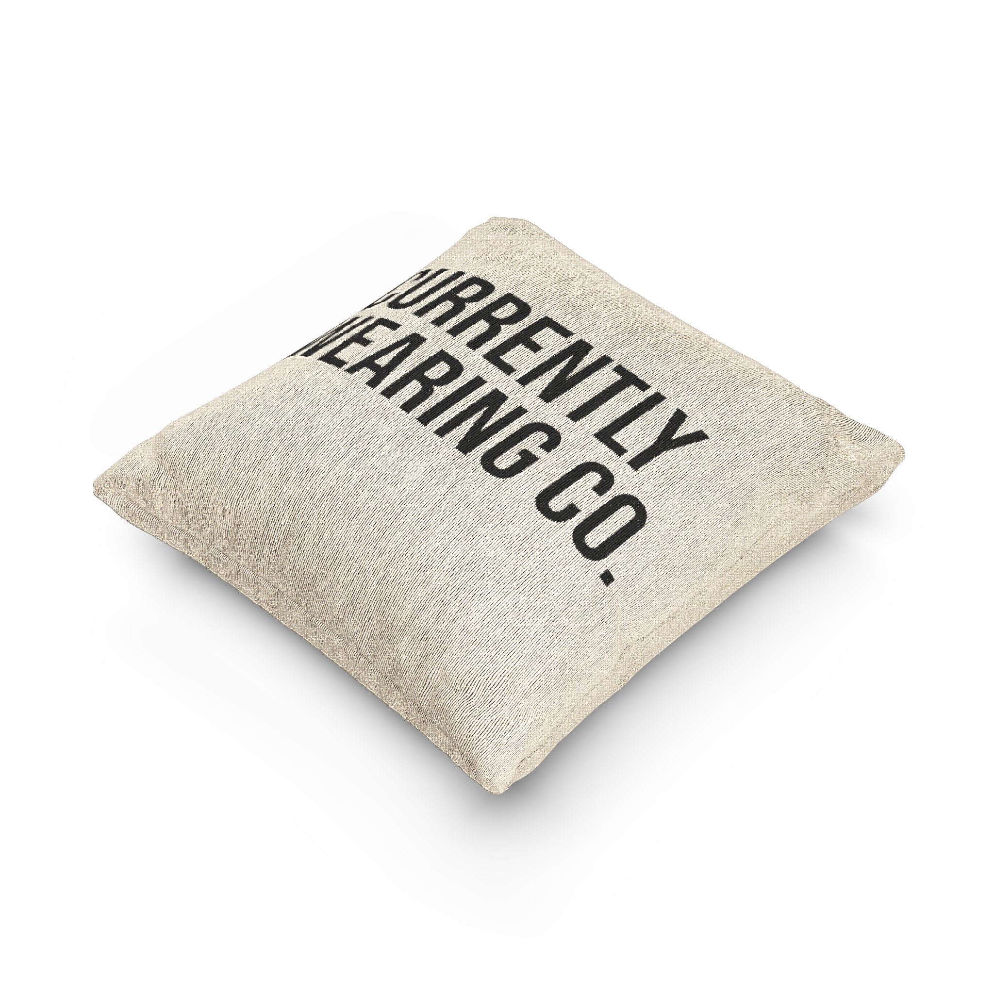 Currently Wearing Co.™ Woven Accent Pillow — Signature Edition