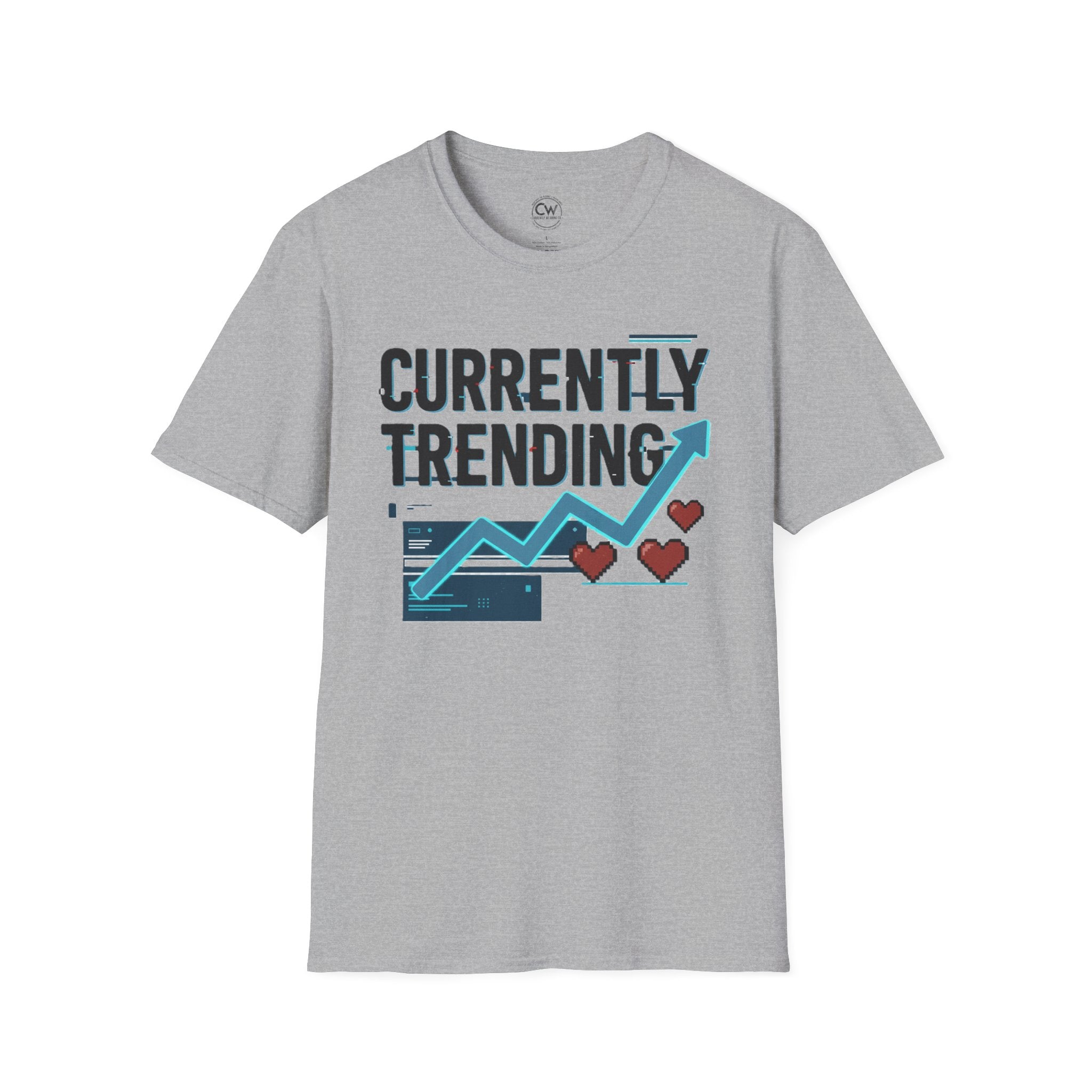 Currently Trending Internet Fame Tee, Unisex Softstyle T-Shirt - Perfect for Social Media Lovers