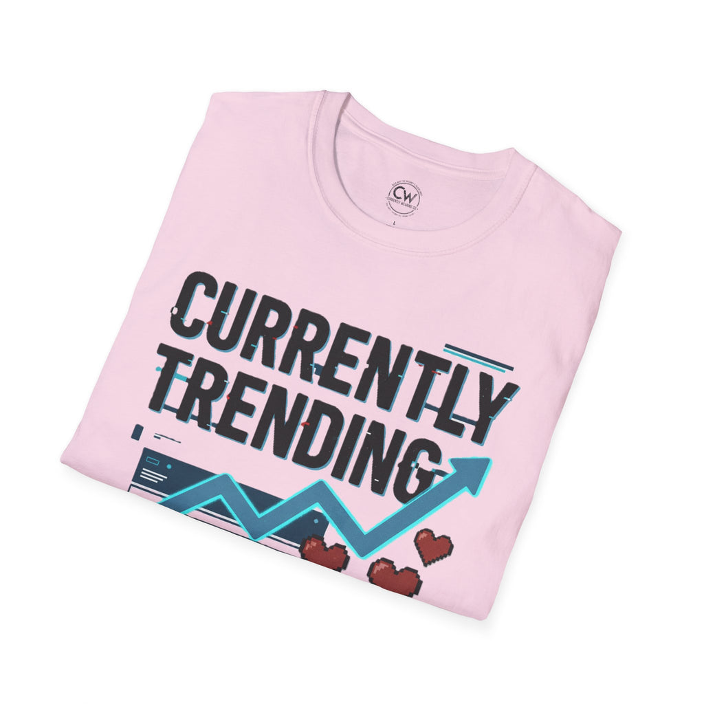Currently Trending Internet Fame Tee, Unisex Softstyle T-Shirt - Perfect for Social Media Lovers