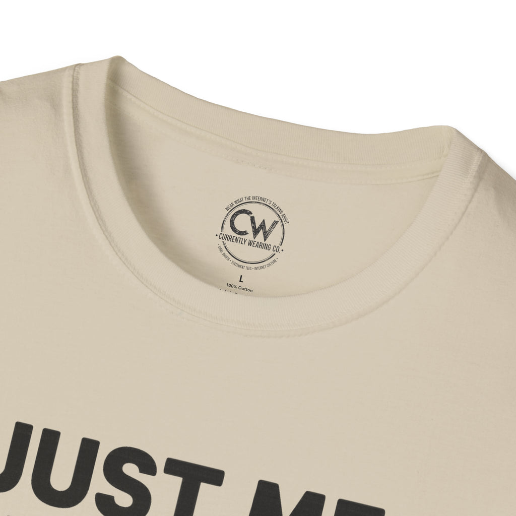 Just Me Myself and AI My Chatbot Shirt - Funny AI Companion Tee - Chatbot Love Humor Shirt - AI Relationship T-Shirt,  Softstyle T-Shirt, Casual Gift, Tech Lover Shirt, Conversation Starter Tee, Geeky Humor Apparel