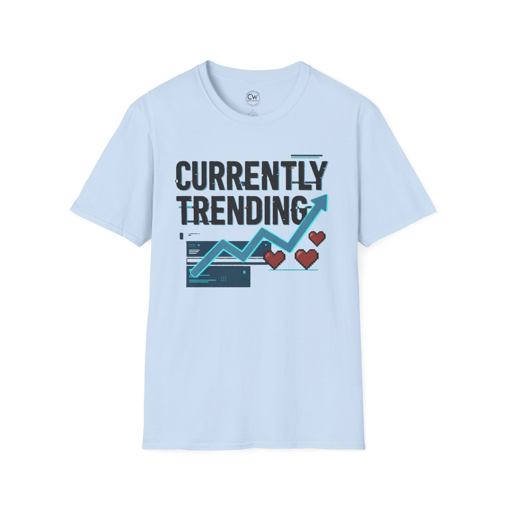 Currently Trending Internet Fame Tee, Unisex Softstyle T-Shirt - Perfect for Social Media Lovers