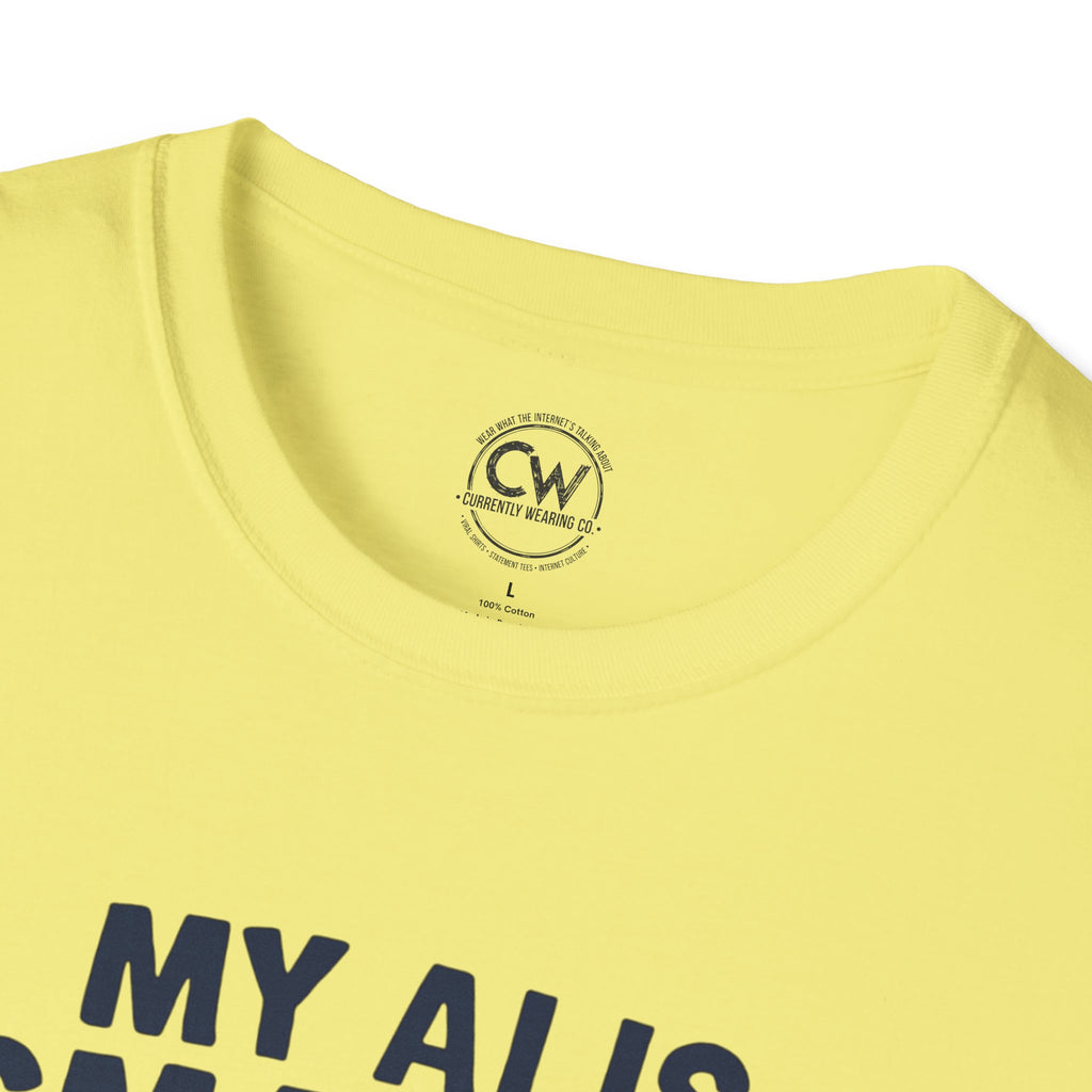 My AI Is Smarter Than Your Honor Student Shirt - Funny AI Parenting Tee - Tech Parent Humor Shirt - Artificial Intelligence Bragging T-Shirt, Unisex Softstyle T-Shirt