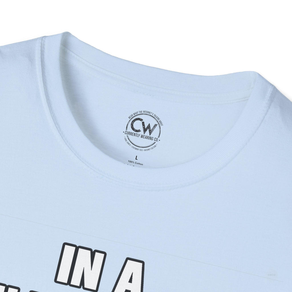 In a Relationship with ChatGPT - It's Complicated Funny, Viral Humor Unisex Softstyle T-Shirt