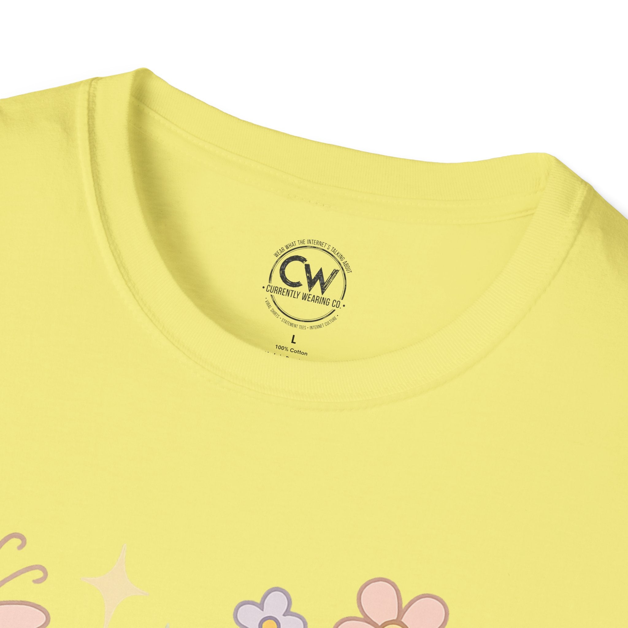 Touch Grass Shirt - Funny Internet Slang Tee, Chronically Online Shirt, Self-Aware Humor Tee, Go Outside Reminder Shirt, Unisex Softstyle T-Shirt - Nature-Inspired Floral Tee