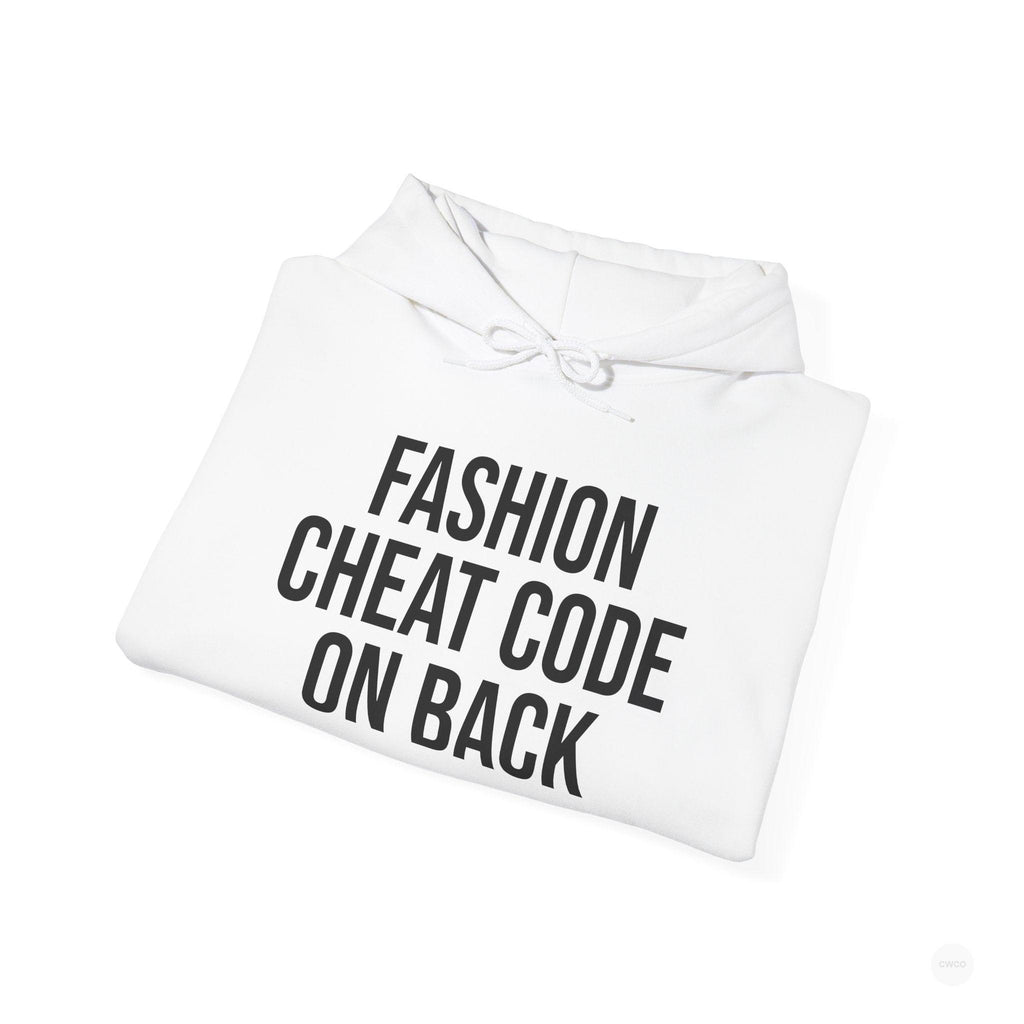 Fashion Cheat Code Hoodie - Signature Streetwear Statement Hoodie | Cozy Streetwear for Casual Days, Lounge Wear, Gift Idea, Trendy Fashion