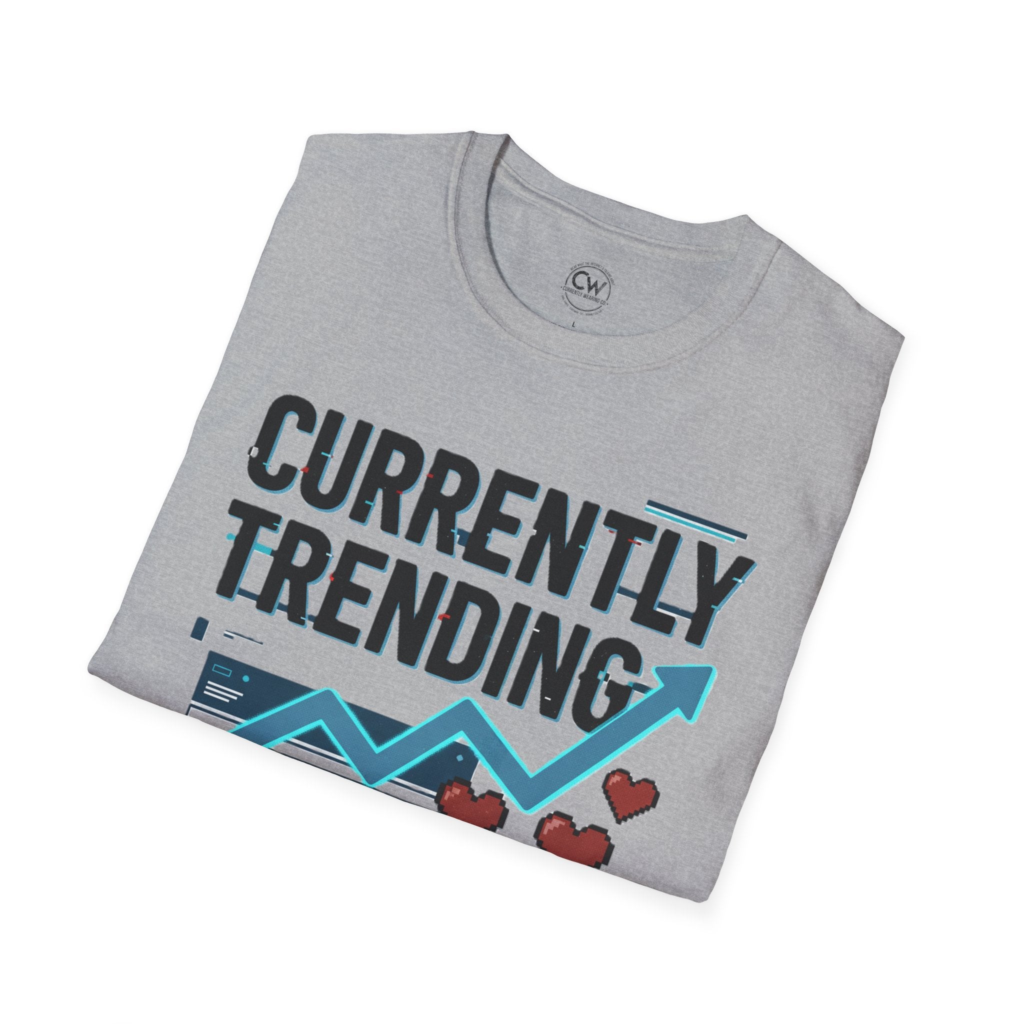 Currently Trending Internet Fame Tee, Unisex Softstyle T-Shirt - Perfect for Social Media Lovers