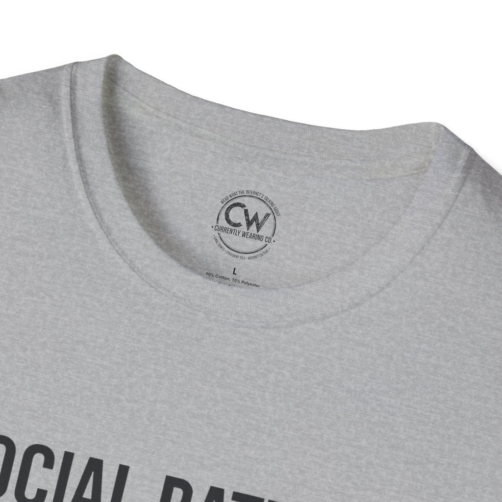 Social Battery 0% T-Shirt - Funny Introvert Shirt | Currently Wearing Co