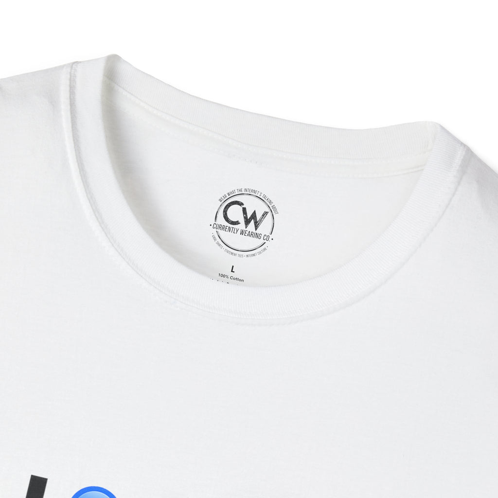 “I 💙 My Followers (Even the Bots)” Tee — Currently Wearing Co. Fun Unisex Tee for Social Media Lovers