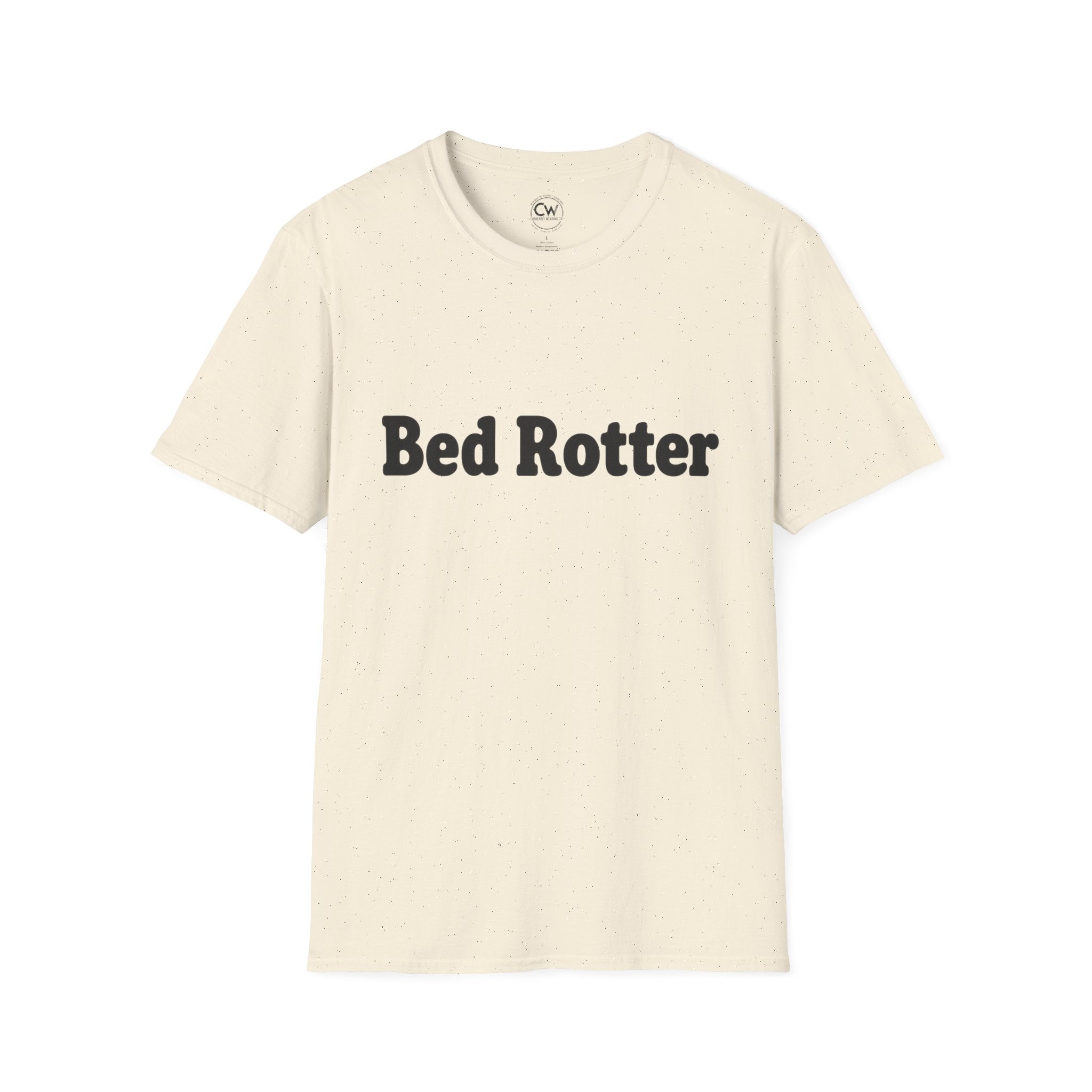 Bed Rotter Shirt - Funny Lazy Day Tee - Gen Z Slang Shirt - Bed Rotting Lifestyle T-Shirt, Unisex Softstyle T-Shirt, Casual Fashion, Gift for Sleep Lovers, Lazy Day Tee, Comfortable Everyday Wear, Relaxation Shirt