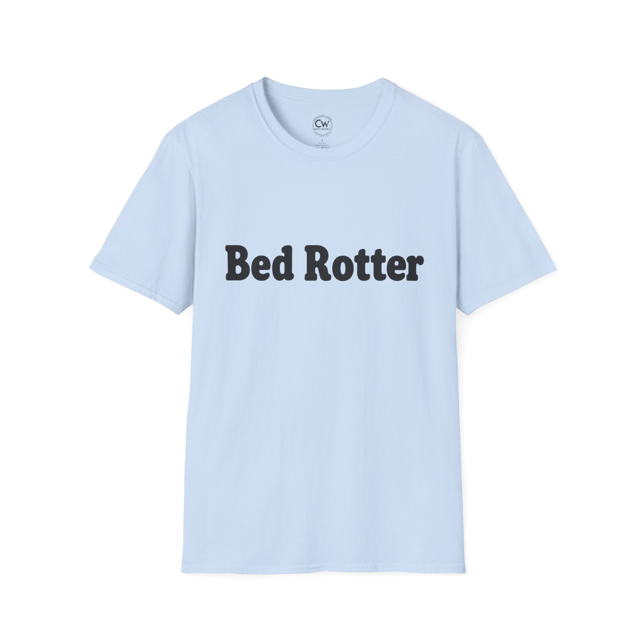 Bed Rotter Shirt - Funny Lazy Day Tee - Gen Z Slang Shirt - Bed Rotting Lifestyle T-Shirt, Unisex Softstyle T-Shirt, Casual Fashion, Gift for Sleep Lovers, Lazy Day Tee, Comfortable Everyday Wear, Relaxation Shirt