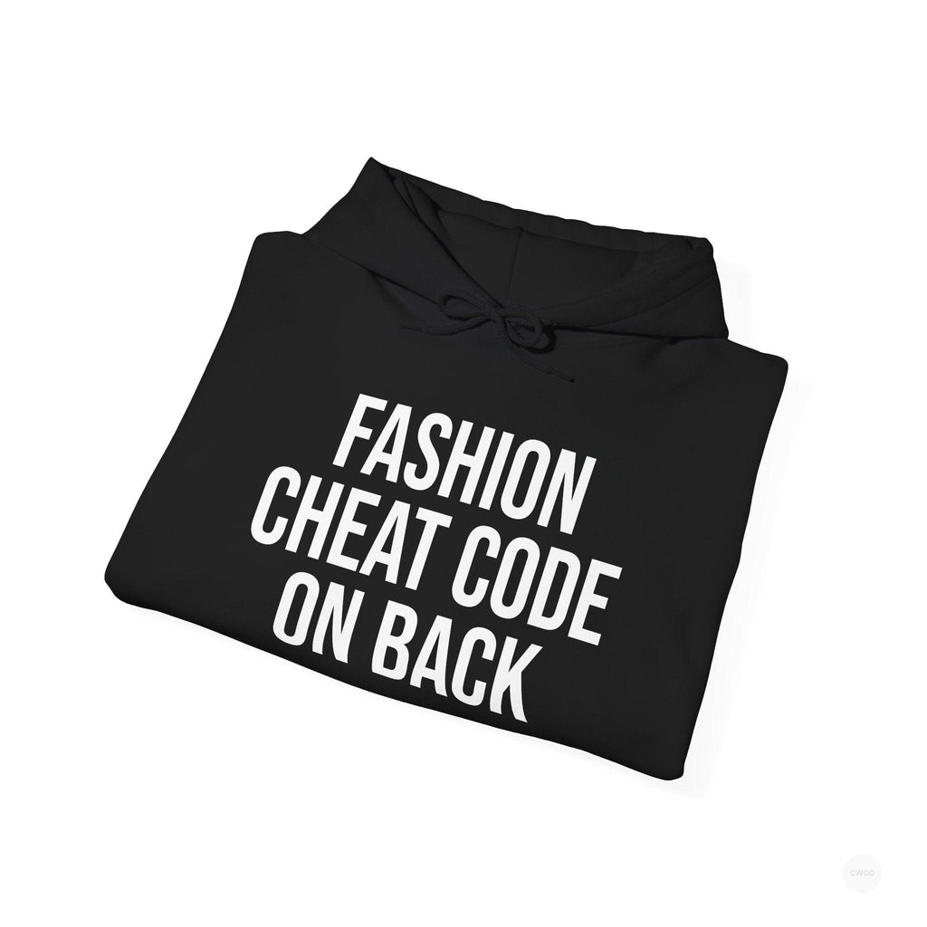 Fashion Cheat Code Hoodie - Signature Streetwear Statement Hoodie | Cozy Streetwear for Casual Days, Lounge Wear, Gift Idea, Trendy Fashion
