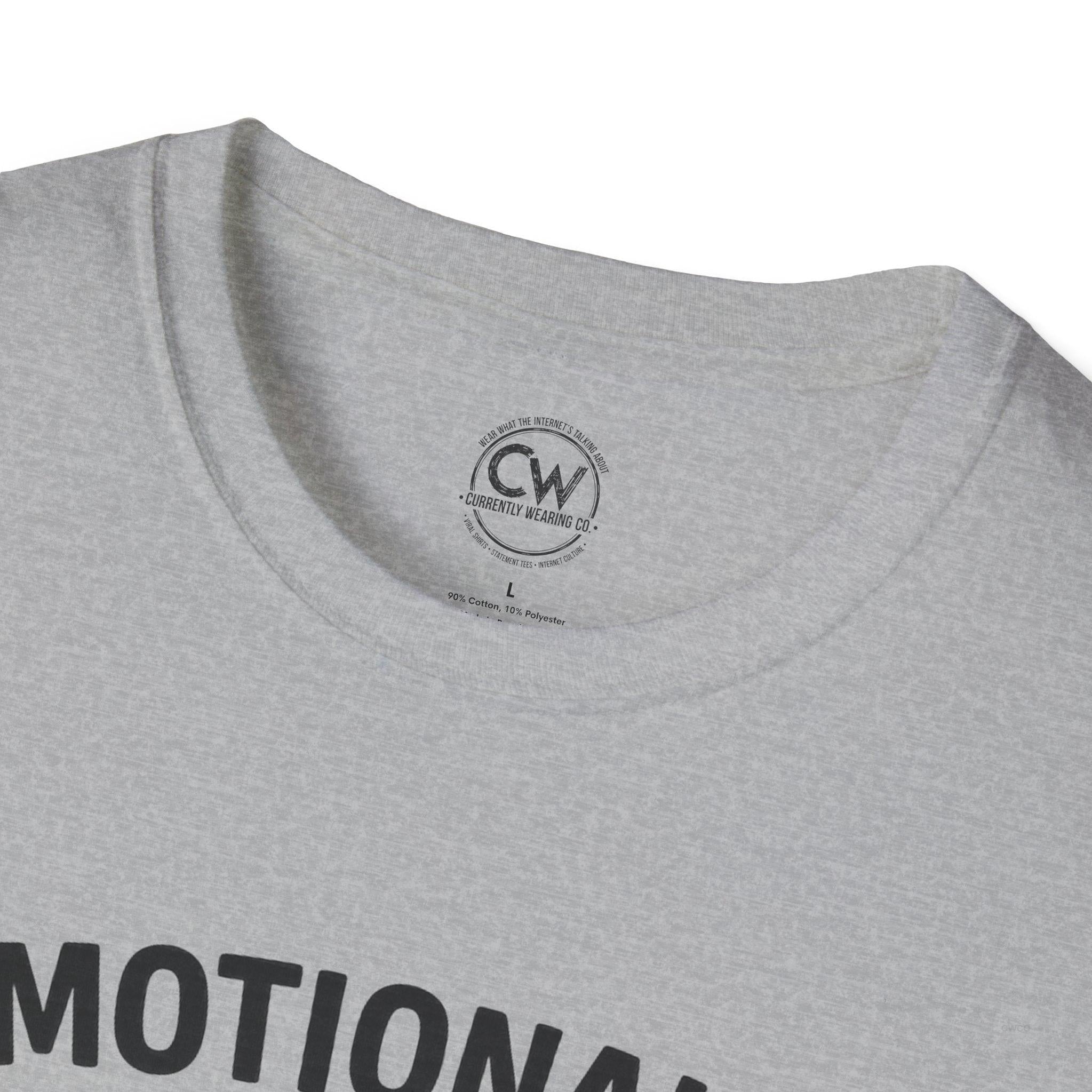 Emotionally Unavailable Like My ChatBot Shirt - Funny AI Humor Tee - Tech Relationship Shirt - Chatbot Joke T-Shirt for Chatbot Lovers, Funny Gift, Unisex Tee, Cute Humor Shirt, Tech Enthusiast Apparel