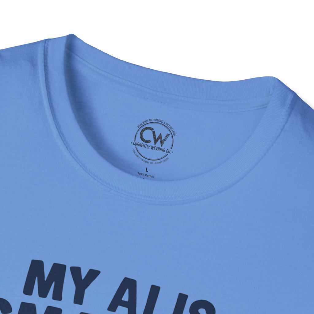 My AI Is Smarter Than Your Honor Student Shirt - Funny AI Parenting Tee - Tech Parent Humor Shirt - Artificial Intelligence Bragging T-Shirt, Unisex Softstyle T-Shirt