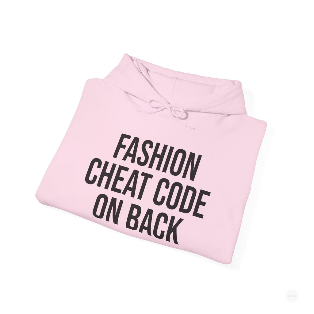 Fashion Cheat Code Hoodie - Signature Streetwear Statement Hoodie | Cozy Streetwear for Casual Days, Lounge Wear, Gift Idea, Trendy Fashion