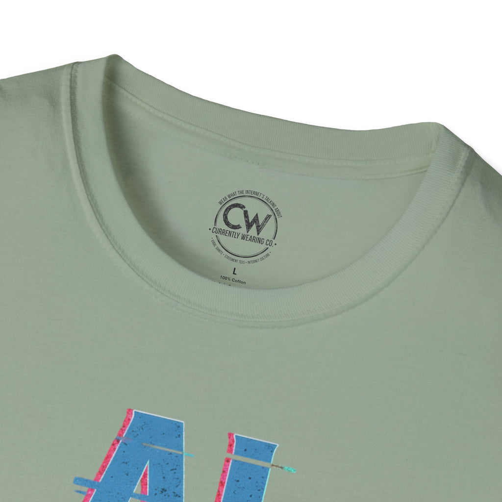 AI Hallucinations Are Real Shirt - Funny Machine Learning Tee - AI Developer Humor Shirt - Tech Hallucination T-Shirt, Unisex Softstyle T-Shirt