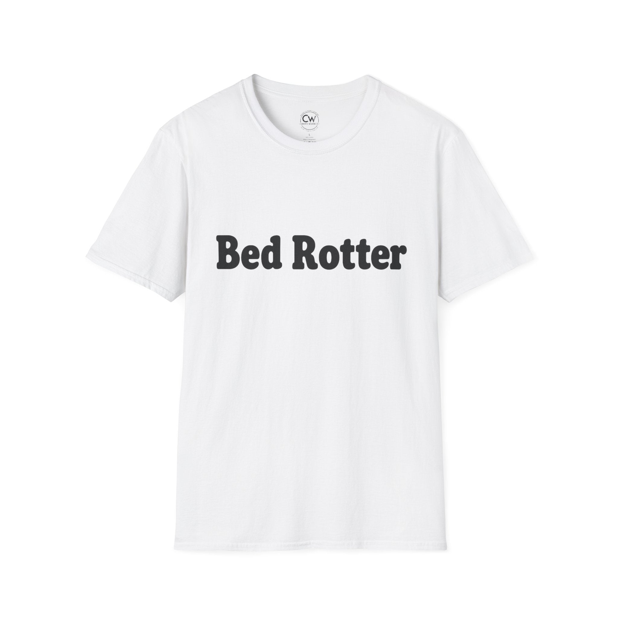 Bed Rotter Shirt - Funny Lazy Day Tee - Gen Z Slang Shirt - Bed Rotting Lifestyle T-Shirt, Unisex Softstyle T-Shirt, Casual Fashion, Gift for Sleep Lovers, Lazy Day Tee, Comfortable Everyday Wear, Relaxation Shirt