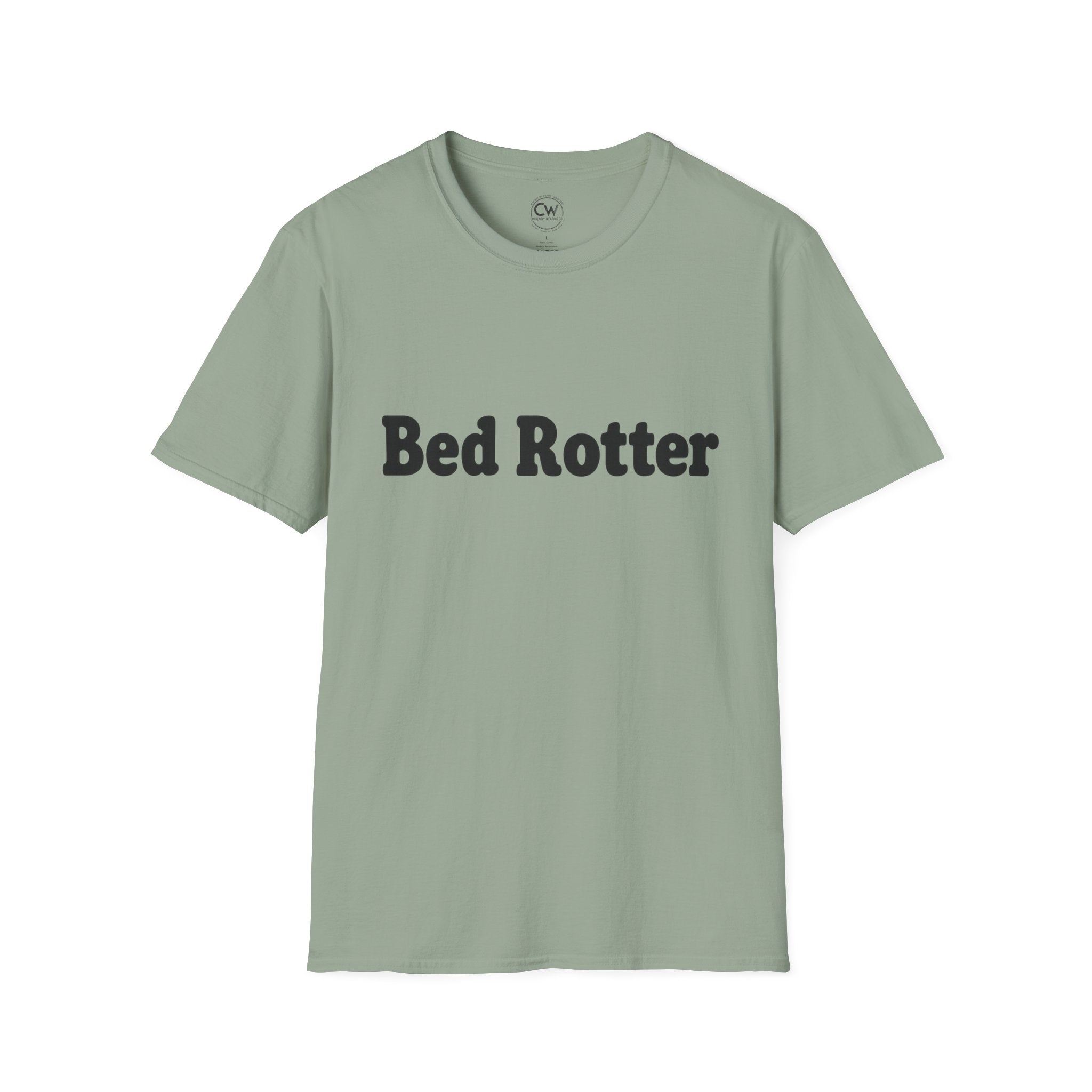 Bed Rotter Shirt - Funny Lazy Day Tee - Gen Z Slang Shirt - Bed Rotting Lifestyle T-Shirt, Unisex Softstyle T-Shirt, Casual Fashion, Gift for Sleep Lovers, Lazy Day Tee, Comfortable Everyday Wear, Relaxation Shirt