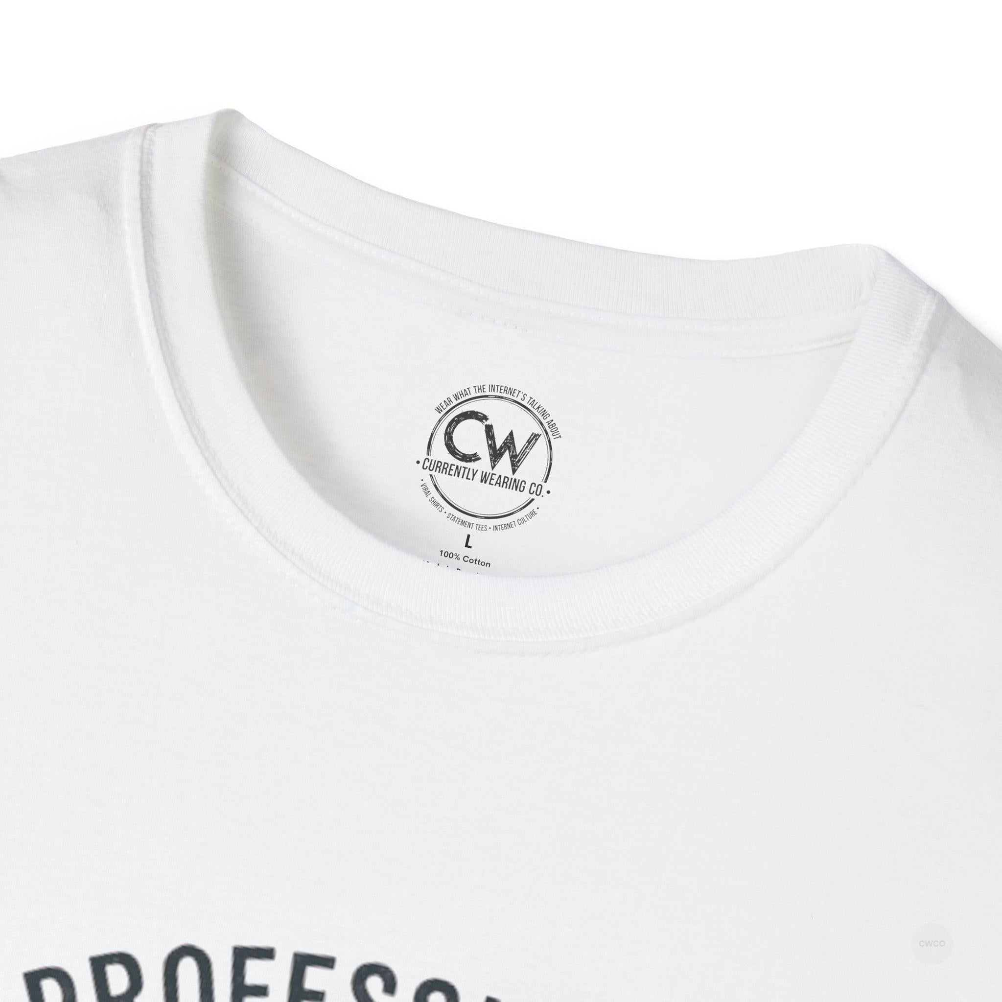 Professional Overthinker – Funny Relatable T-Shirt, Funny T-Shirt Gift, Unisex Tee, Anxiety Humor Shirt, Birthday Gift for Overthinkers