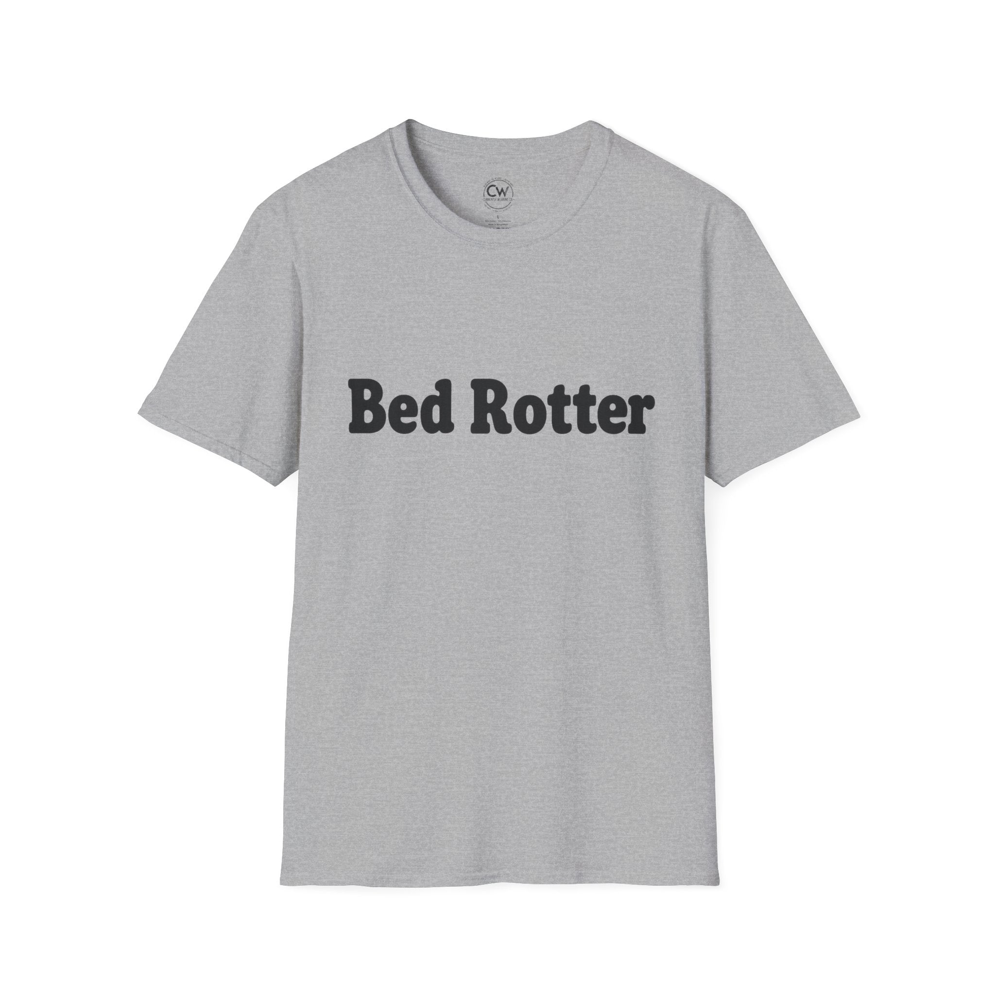 Bed Rotter Shirt - Funny Lazy Day Tee - Gen Z Slang Shirt - Bed Rotting Lifestyle T-Shirt, Unisex Softstyle T-Shirt, Casual Fashion, Gift for Sleep Lovers, Lazy Day Tee, Comfortable Everyday Wear, Relaxation Shirt