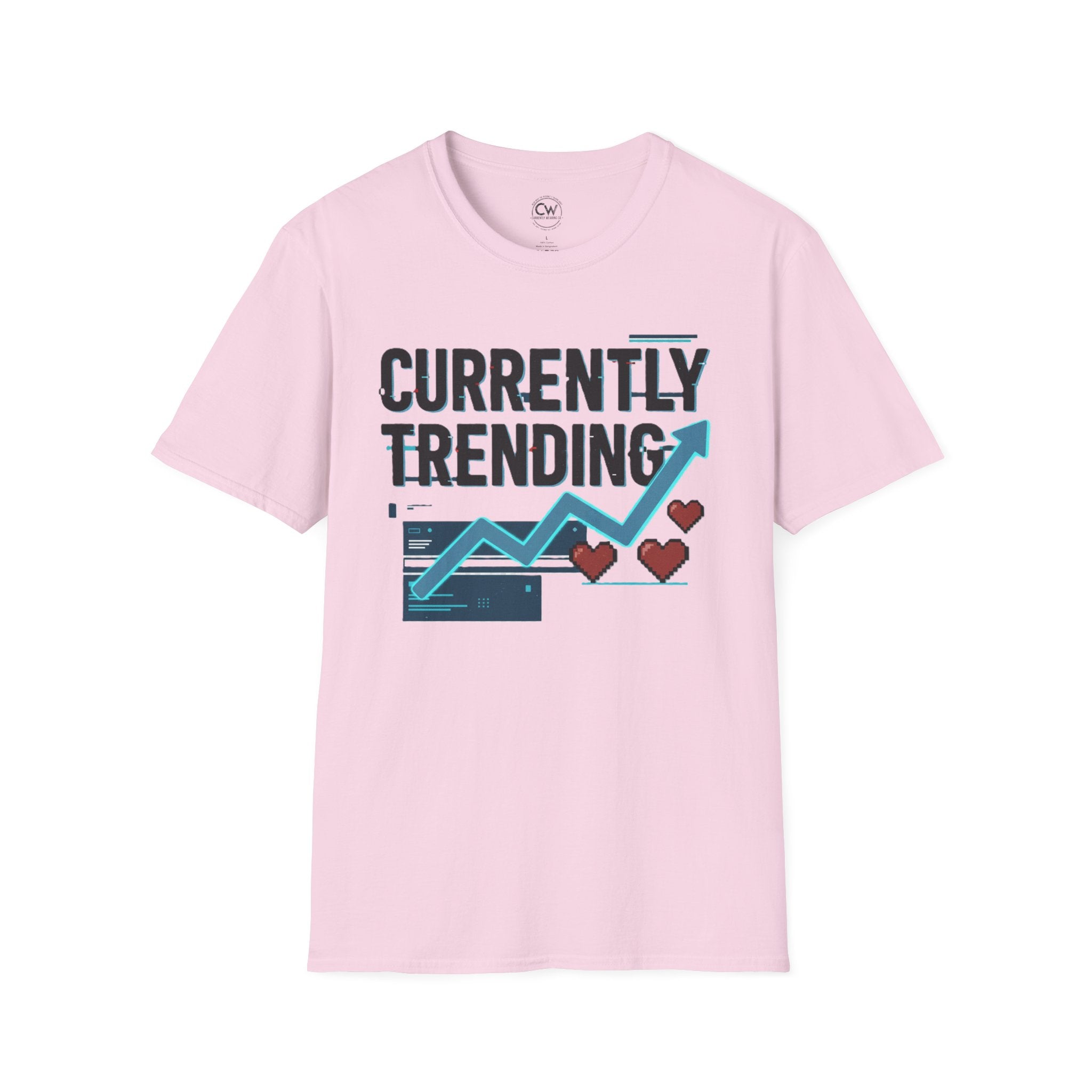 Currently Trending Internet Fame Tee, Unisex Softstyle T-Shirt - Perfect for Social Media Lovers