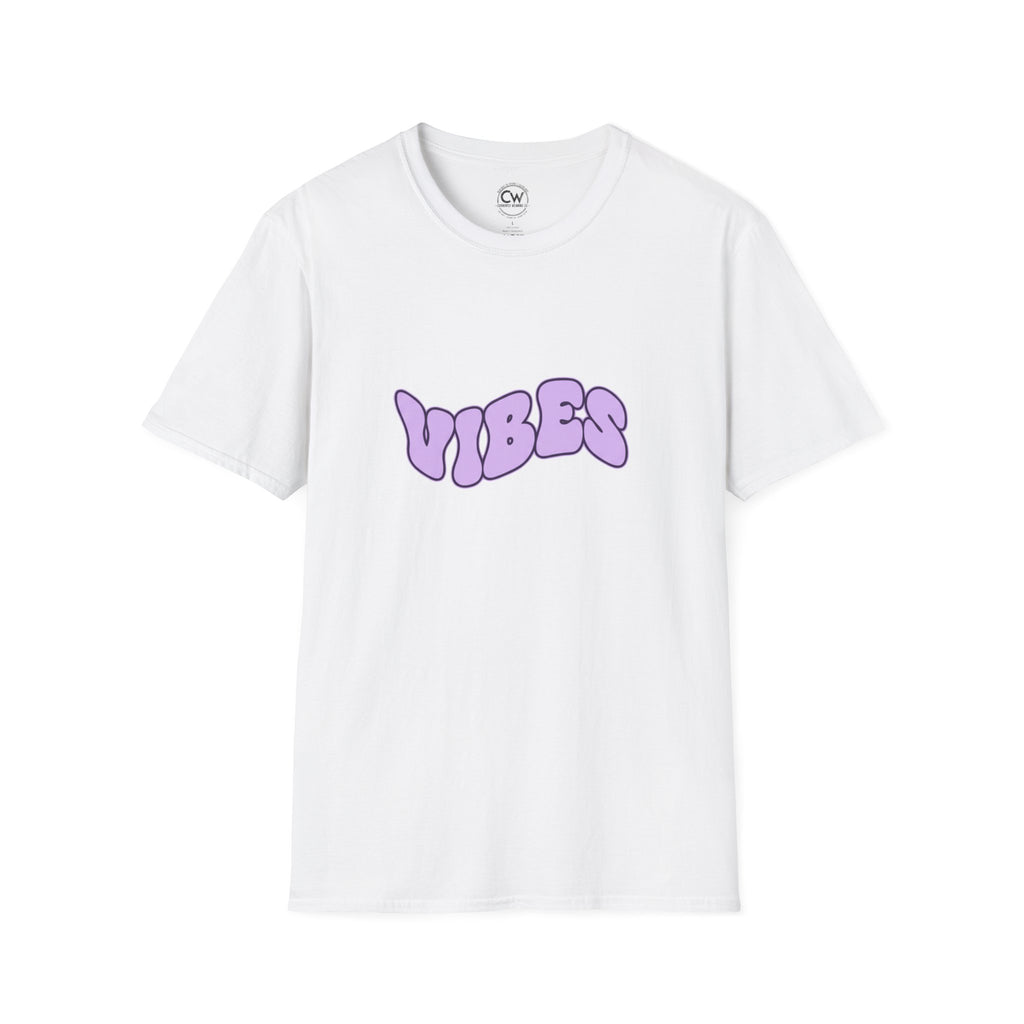 Vibes Shirt - Positive Energy Tee - Good Vibes Only Shirt - Aesthetic Bubble Letter T-Shirt, Unisex Softstyle T-Shirt, Casual Tee, Comfortable Graphic Shirt, Gift for Friends, Everyday Wear, Positive Energy Tee